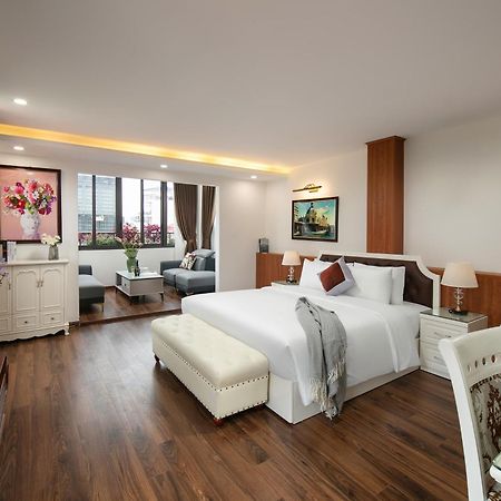 Trangtrang Luxury Hotel Hanoi Exterior foto