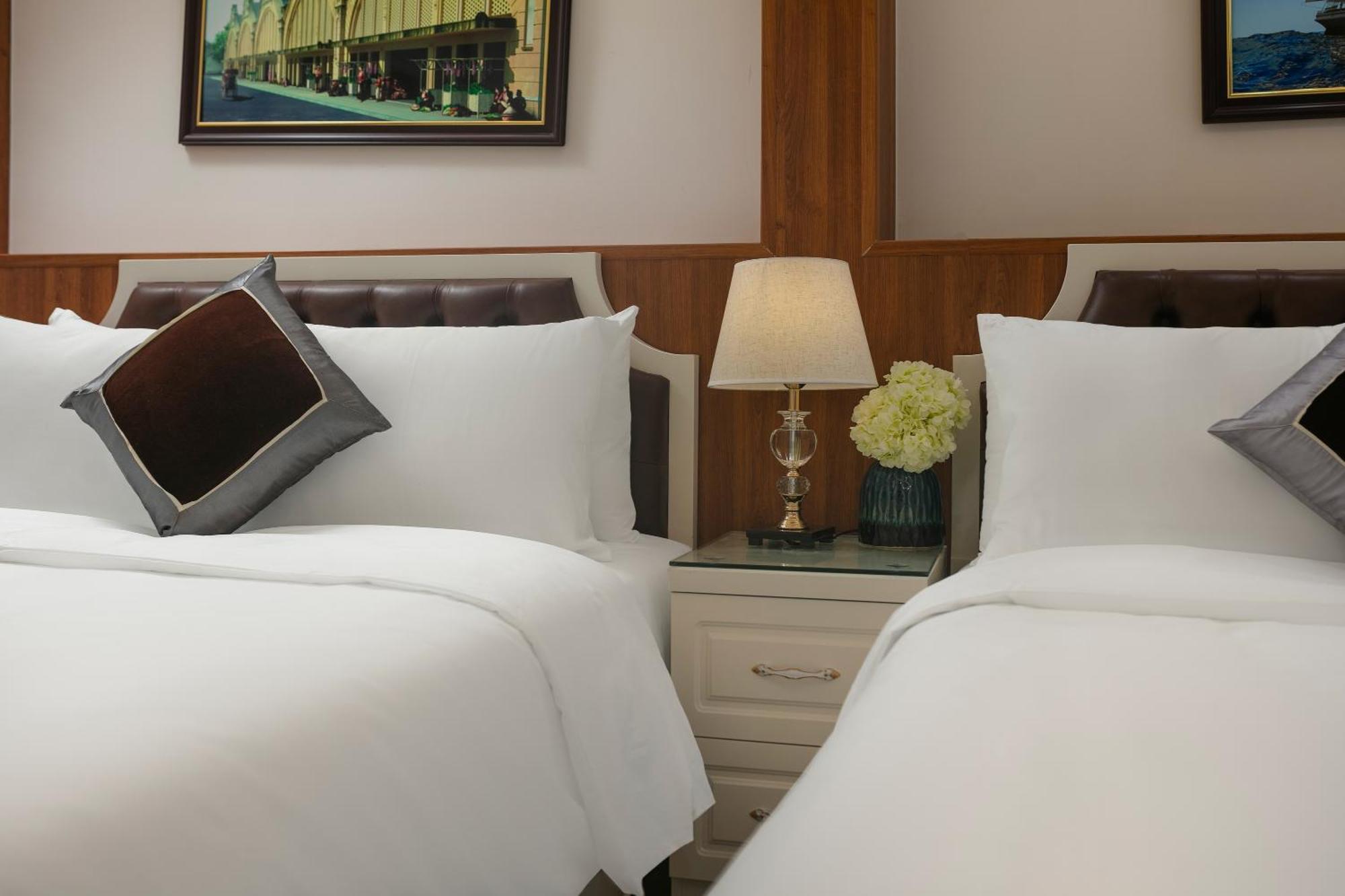 Trangtrang Luxury Hotel Hanoi Exterior foto
