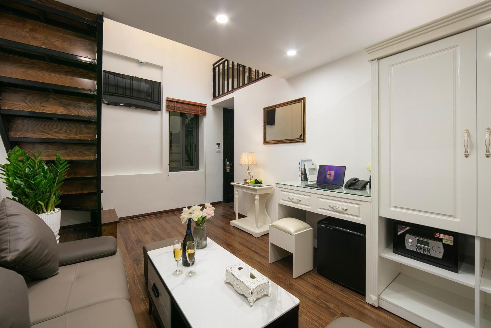 Trangtrang Luxury Hotel Hanoi Exterior foto
