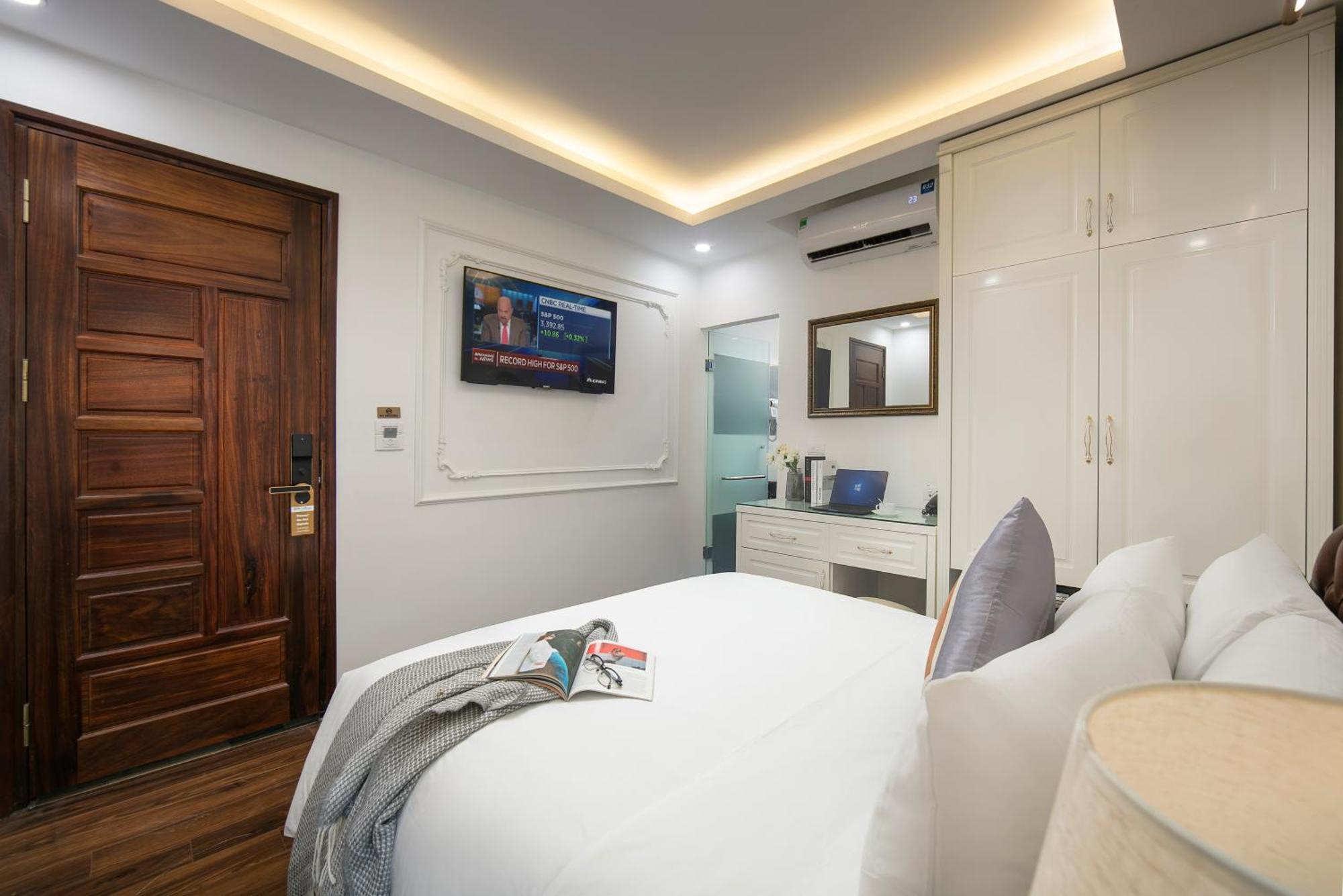 Trangtrang Luxury Hotel Hanoi Exterior foto