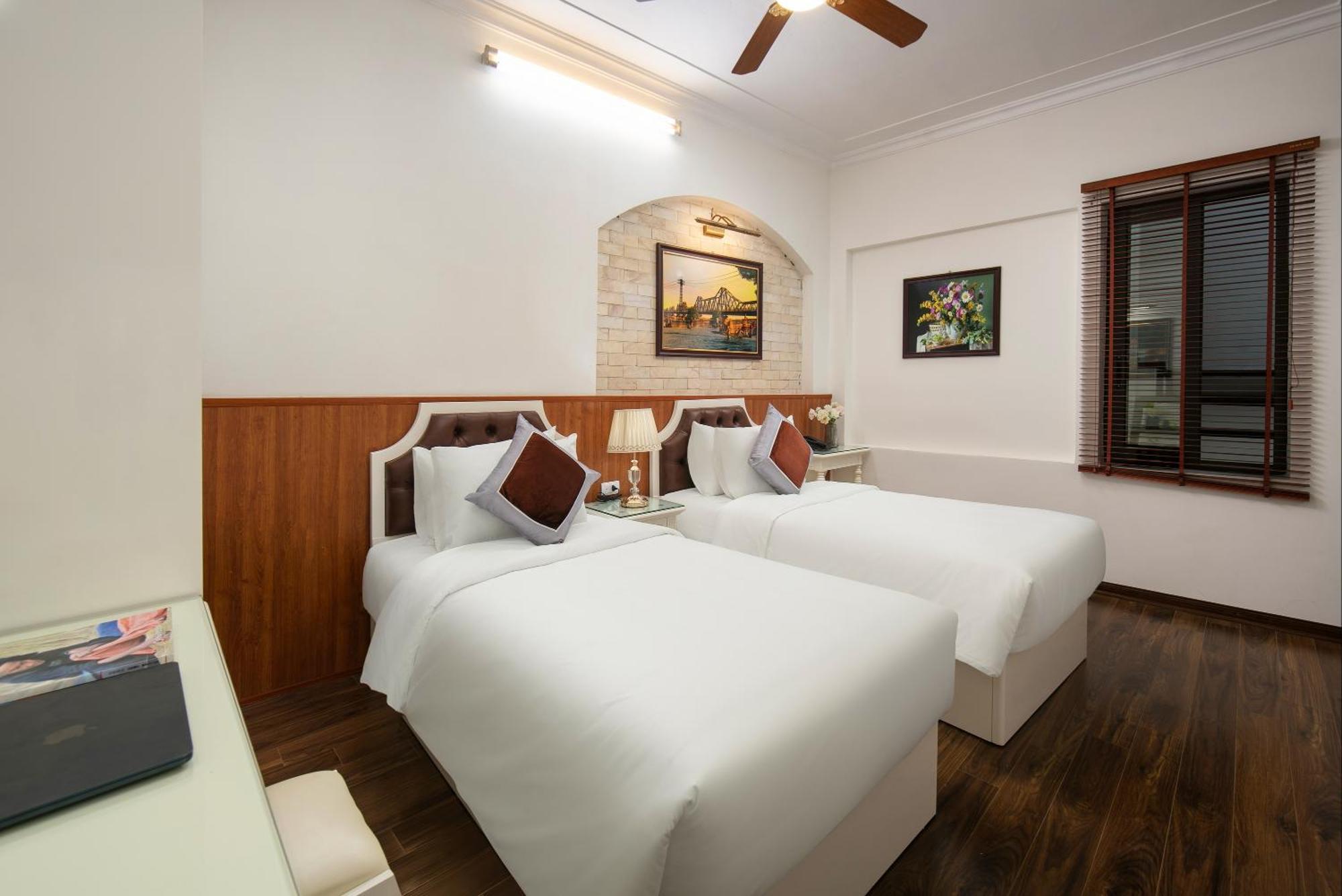 Trangtrang Luxury Hotel Hanoi Exterior foto