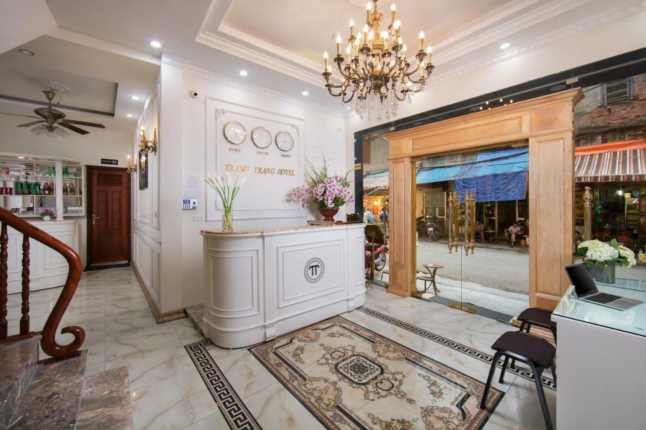 Trangtrang Luxury Hotel Hanoi Exterior foto