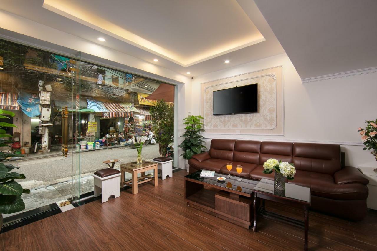 Trangtrang Luxury Hotel Hanoi Exterior foto