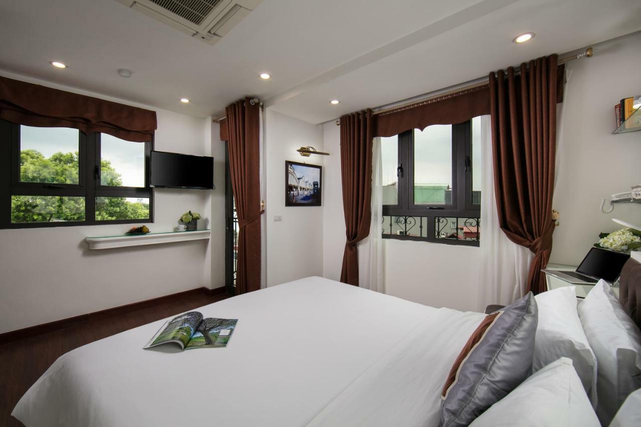 Trangtrang Luxury Hotel Hanoi Exterior foto